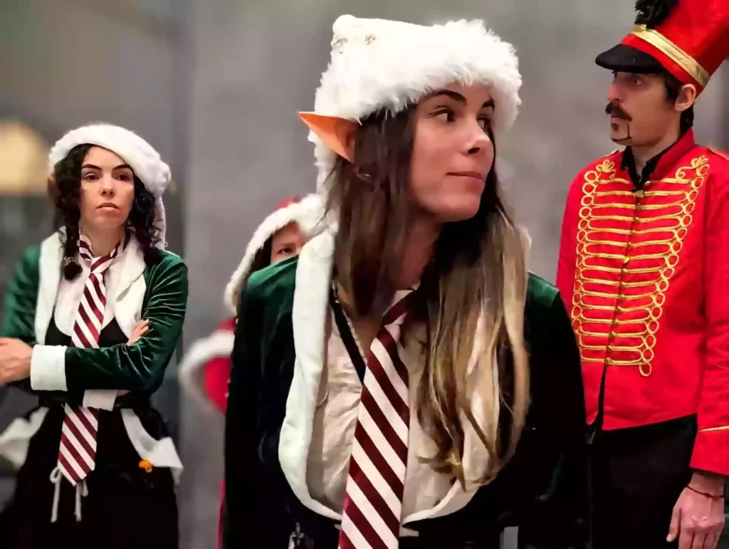 animation team building noel elfes