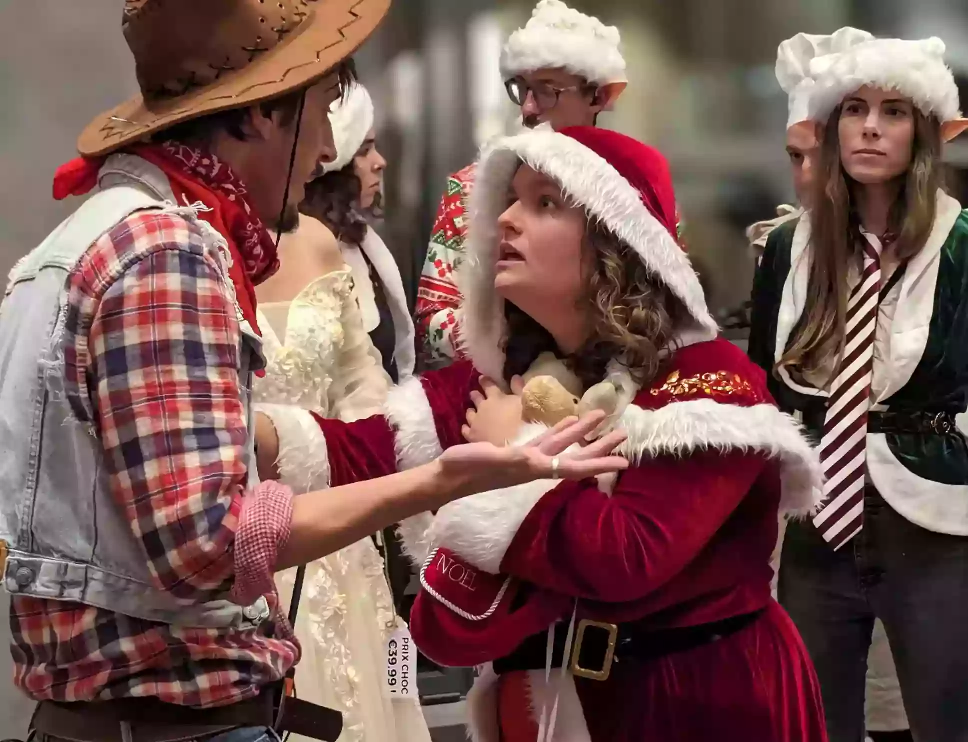 soiree noel entreprise humour